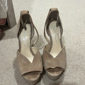 Tan heels